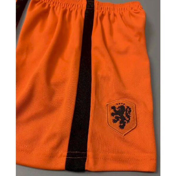 Netherlands 2021 Home Kids Jersey And Shorts Kit