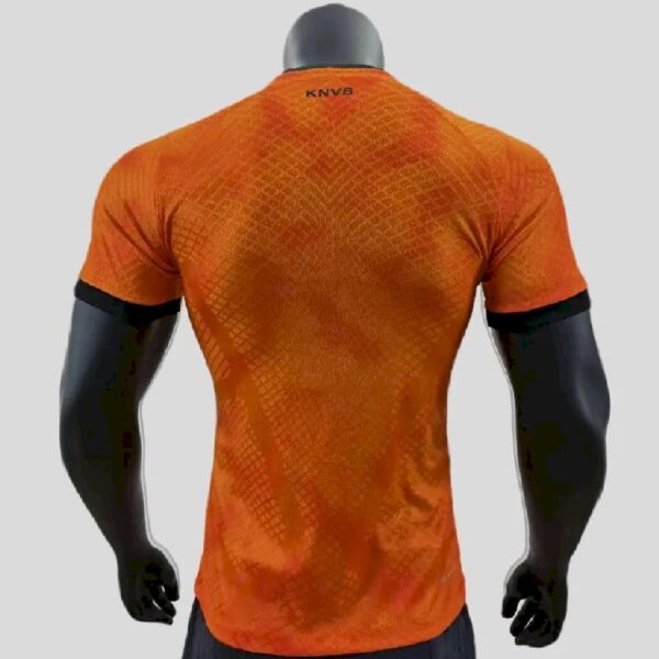 Netherlands 2022 World Cup Home Player Version Jersey 46117