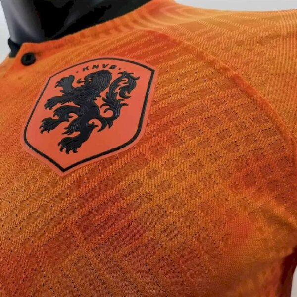 Netherlands 2022 World Cup Home Player Version Jersey 46119