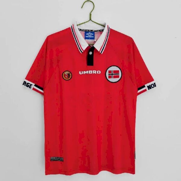 Norway 199899 Home Retro Jersey 49646