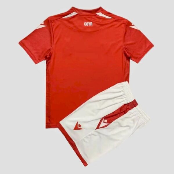 Nottingham Forest 202223 Home Kids Jersey And Shorts Kit 1