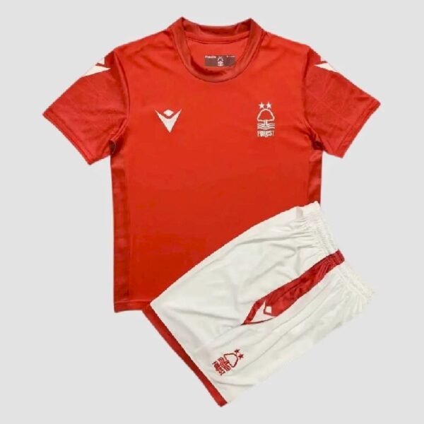 Nottingham Forest 202223 Home Kids Jersey And Shorts Kit 46873 1