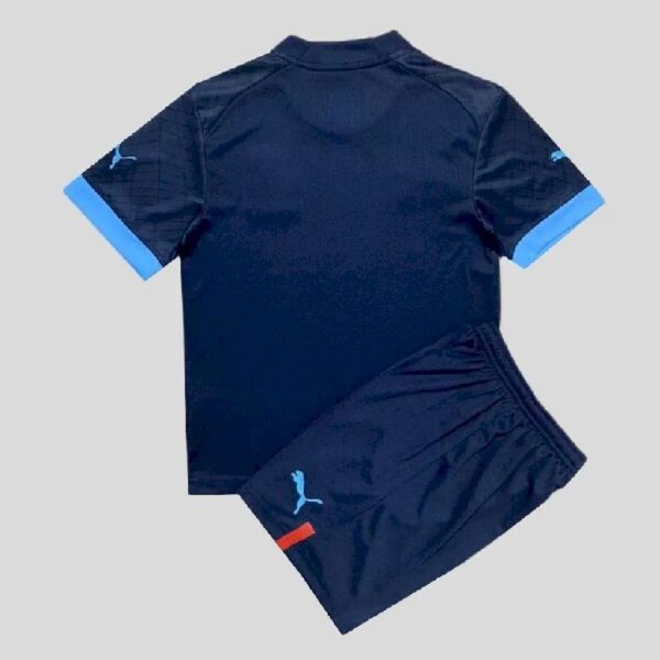 Olympique Marseille 202223 Away Kids Jersey And Shorts Kit