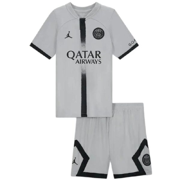 Paris Saint Germain 202223 Away Kids Jersey And Shorts Kit 48199