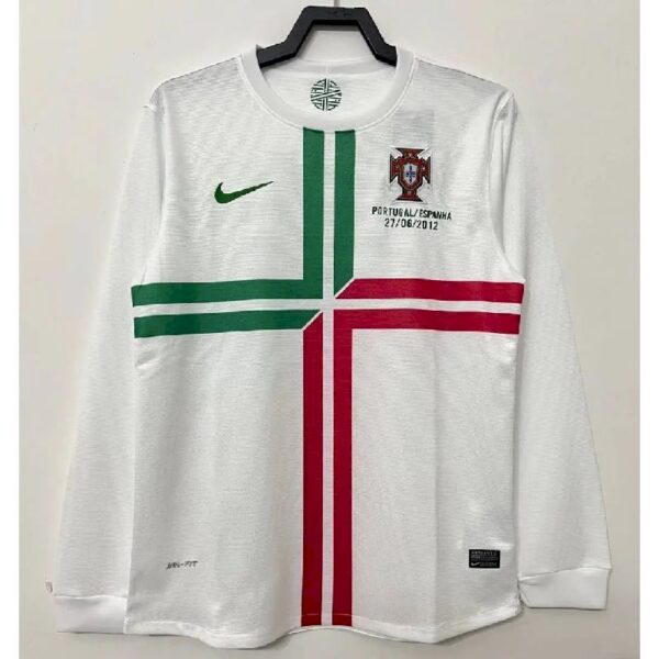 Portugal 2012 Euro Cup Away Ls Retro Jersey 37875