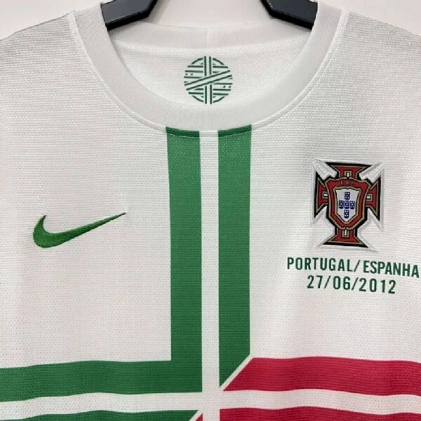 Portugal 2012 Euro Cup Away Ls Retro Jersey 37878