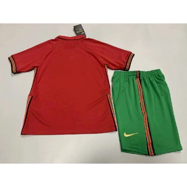 Portugal 2021 Home Kids Jersey And Shorts Kit