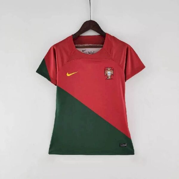 Portugal 2022 World Cup Home Womens Jersey 46819