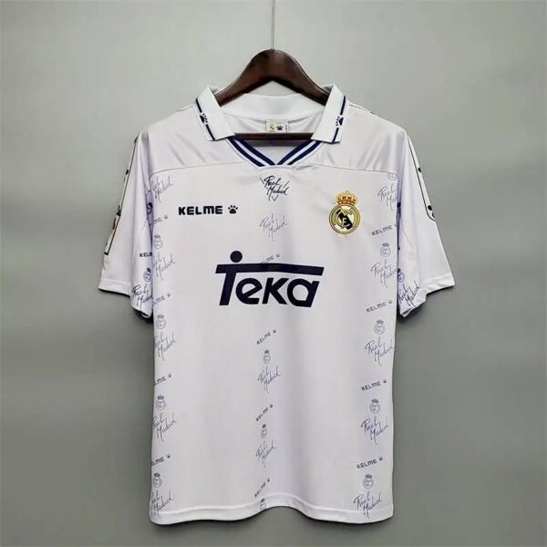 Real Madrid 199496 Home Retro Jersey 51884