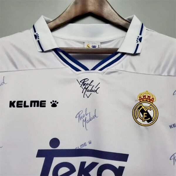 Real Madrid 199496 Home Retro Jersey 51885