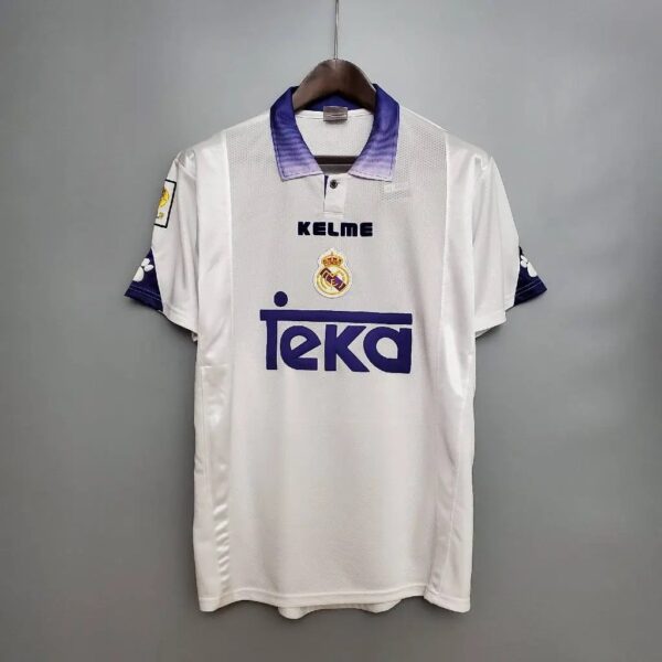 Real Madrid 199798 Home Retro Jersey 32188