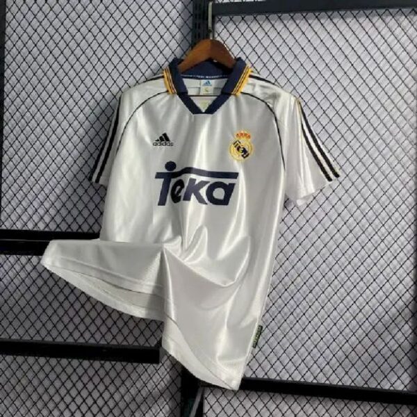 Real Madrid 199800 Home Retro Jersey 55715