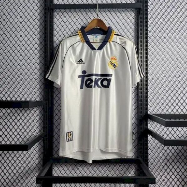 Real Madrid 199800 Home Retro Jersey