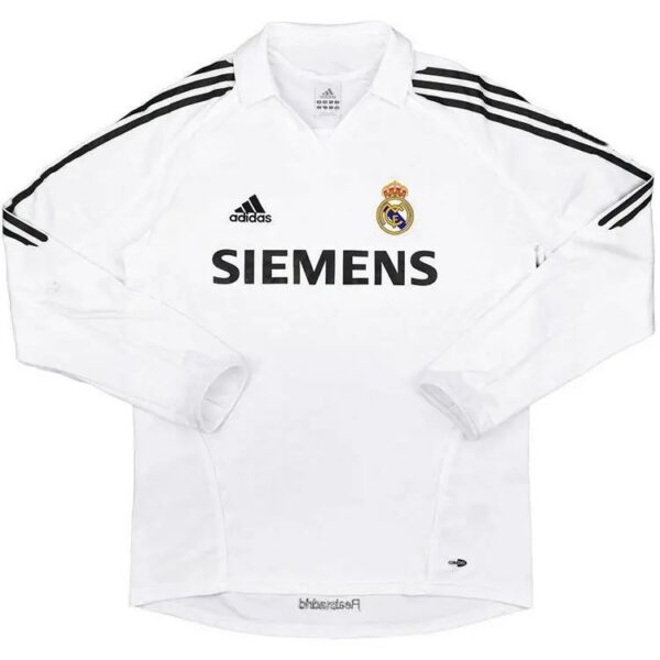 Real Madrid 200506 Home Ls Retro Jersey 32166