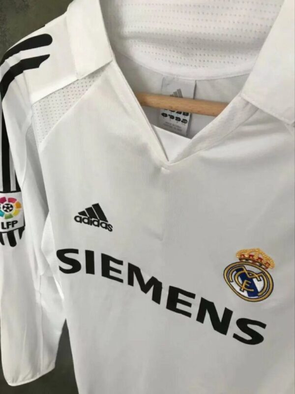 Real Madrid 200506 Home Ls Retro Jersey 32168