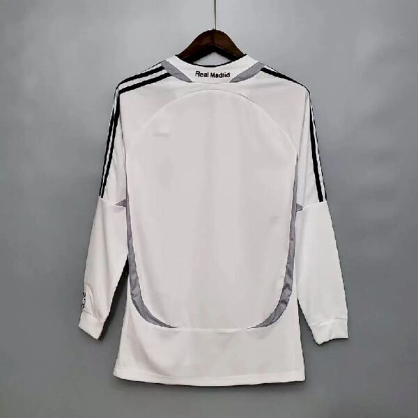 Real Madrid 200607 Home Ls Retro Jersey