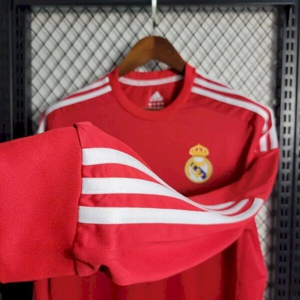 Real Madrid 201112 Ucl Away Long Sleeves Retro Jersey 58697