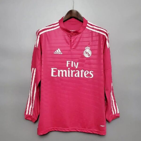 Real Madrid 201415 Away Long Sleeve Retro Jersey 50990