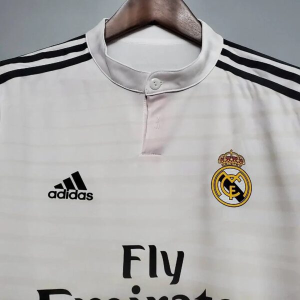 Real Madrid 201415 Home Ls Retro Jersey 32095