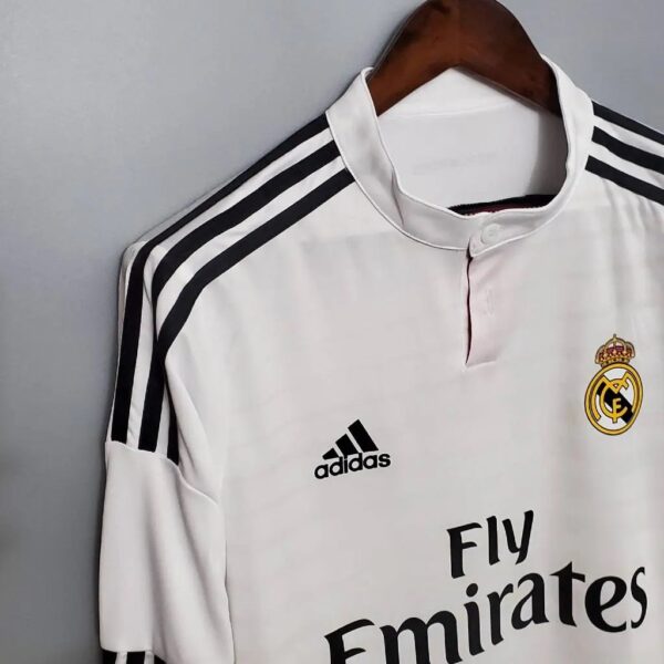 Real Madrid 201415 Home Ls Retro Jersey 32096