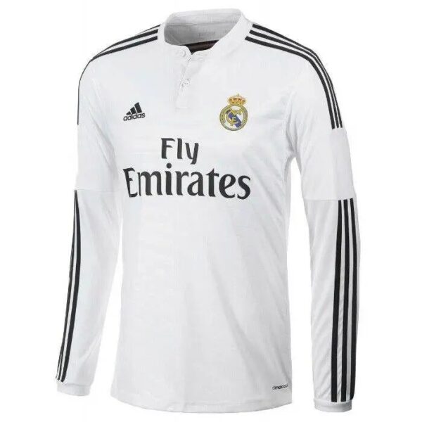 Real Madrid 201415 Home Ls Retro Jersey 32104