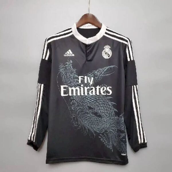 Real Madrid 201415 Third Ls Retro Jersey 42385