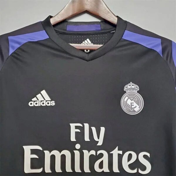 Real Madrid 201516 Third Away Long Sleeve Retro Jersey 51818