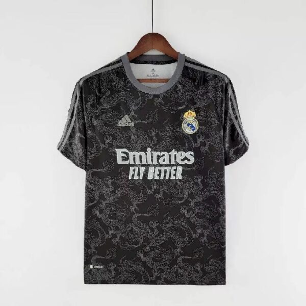 Real Madrid 202223 Black Dragon Jersey 48165