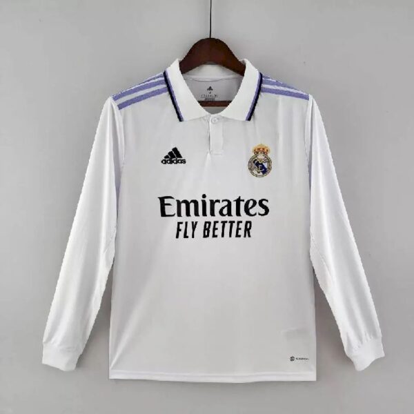 Real Madrid 202223 Home Ls Jersey 42527