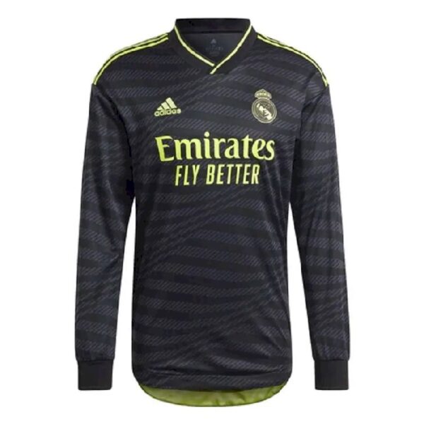 Real Madrid 202223 Long Sleeve Jersey Third Away Jersey 52271