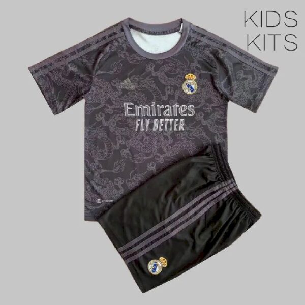 Real Madrid 202223 Special Kids Jersey And Shorts Kit 42573 1