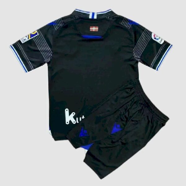 Real Sociedad 202223 Away Kids Jersey And Shorts Kit 1