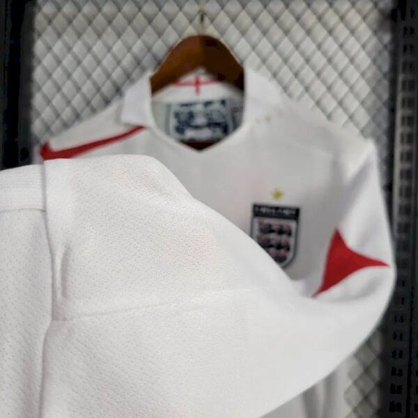 Retro 2005 England Home Long Sleeve 3