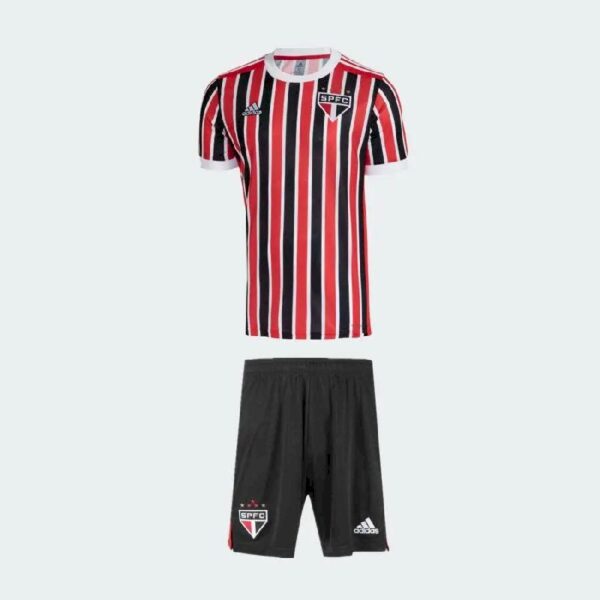 Sao Paulo 2021 Away Kids Jersey And Shorts Kit 40478