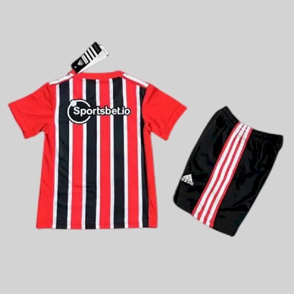 Sao Paulo 2022 Away Kids Jersey And Shorts Kit