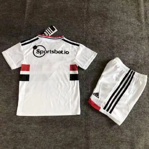 Sao Paulo 2022 Home Kids Jersey And Shorts Kit