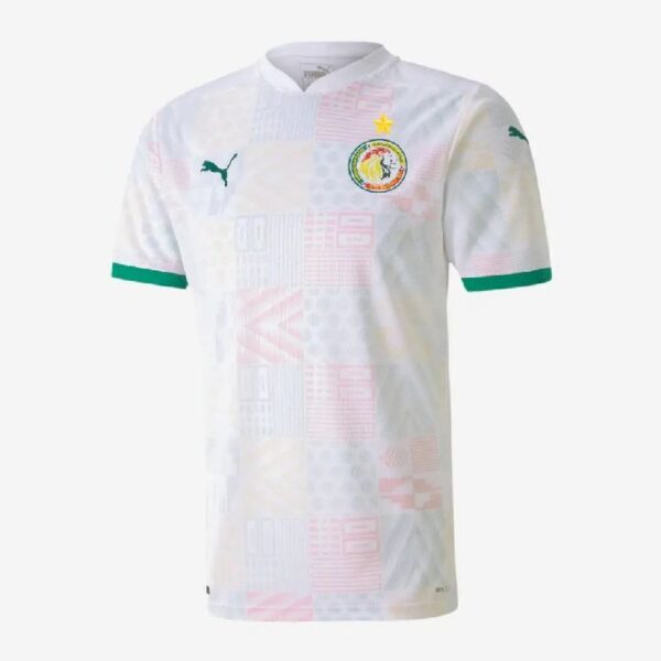 Senegal 2021 Home Player Version Jersey 35647