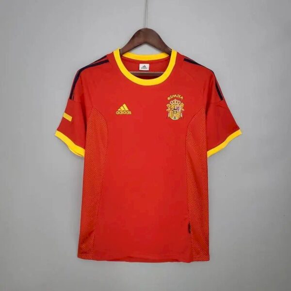 Spain 2002 Home Retro Jersey 58775