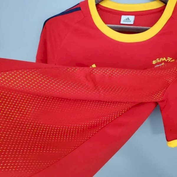 Spain 2002 Home Retro Jersey 58779