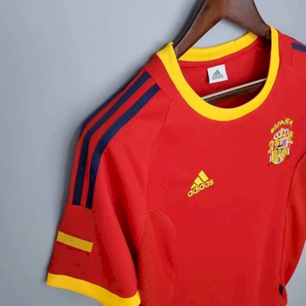 Spain 2002 Home Retro Jersey 58780