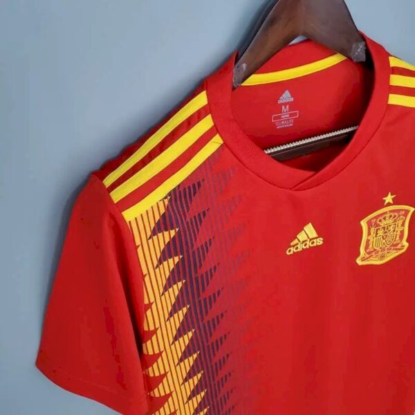 Spain 2018 Home Retro Jersey