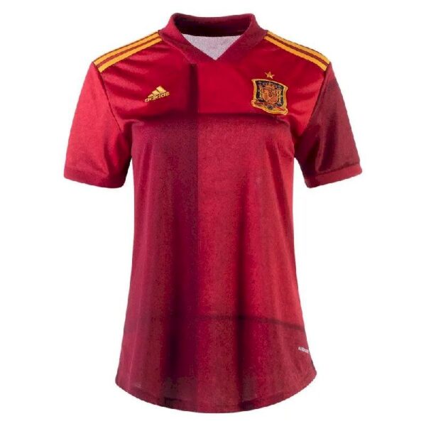 Spain 2021 Home Womens Jersey 37742