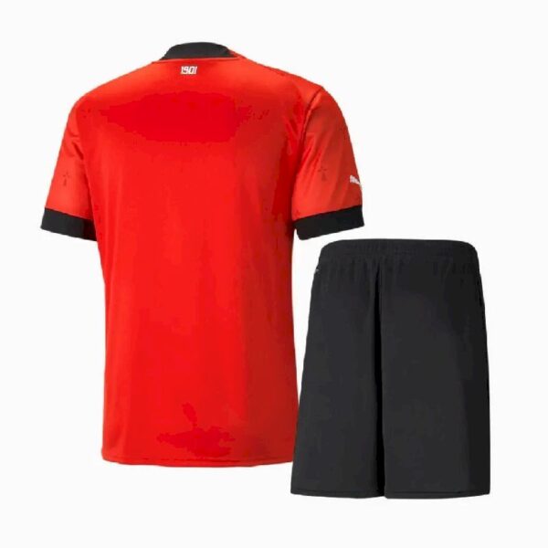 Stade Rennais 202223 Home Kids Jersey And Shorts Kit