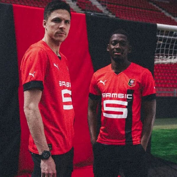 Stade Rennais 202223 Home Player Version Jersey