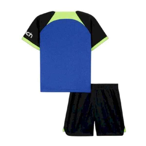 Tottenham Hotspur 202223 Away Kids Jersey And Shorts Kit 1