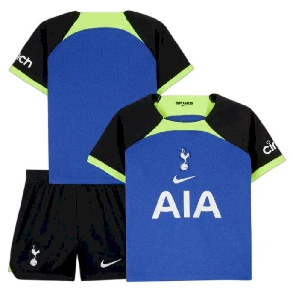 Tottenham Hotspur 202223 Away Kids Jersey And Shorts Kit 47005 1