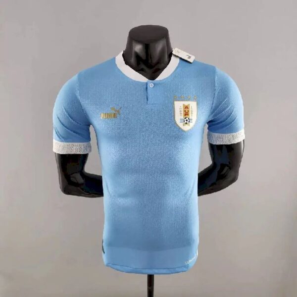 Uruguay 2022 World Cup Home Player Version Jersey 47771