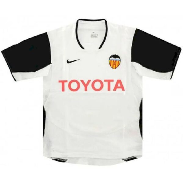 Valencia 2003 2004 Home Retro Jersey 50661