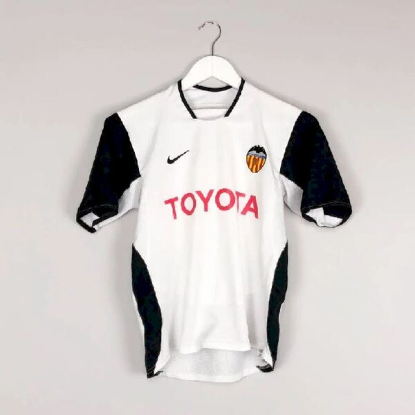 Valencia 2003 2004 Home Retro Jersey 50662