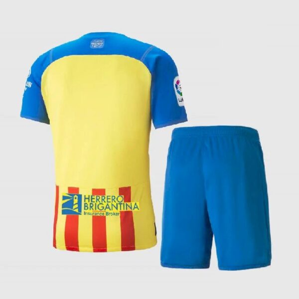 Valencia Cf 202223 Third Kids Jersey And Shorts Kit